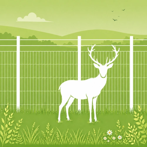 Agricultural Fencing Background Icon